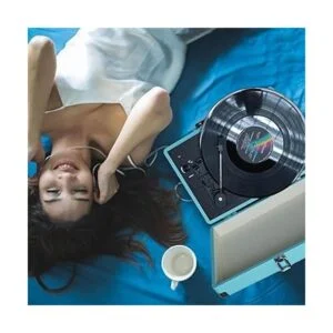Reproductor de discos de vinilo maleta de 3 velocidades_6