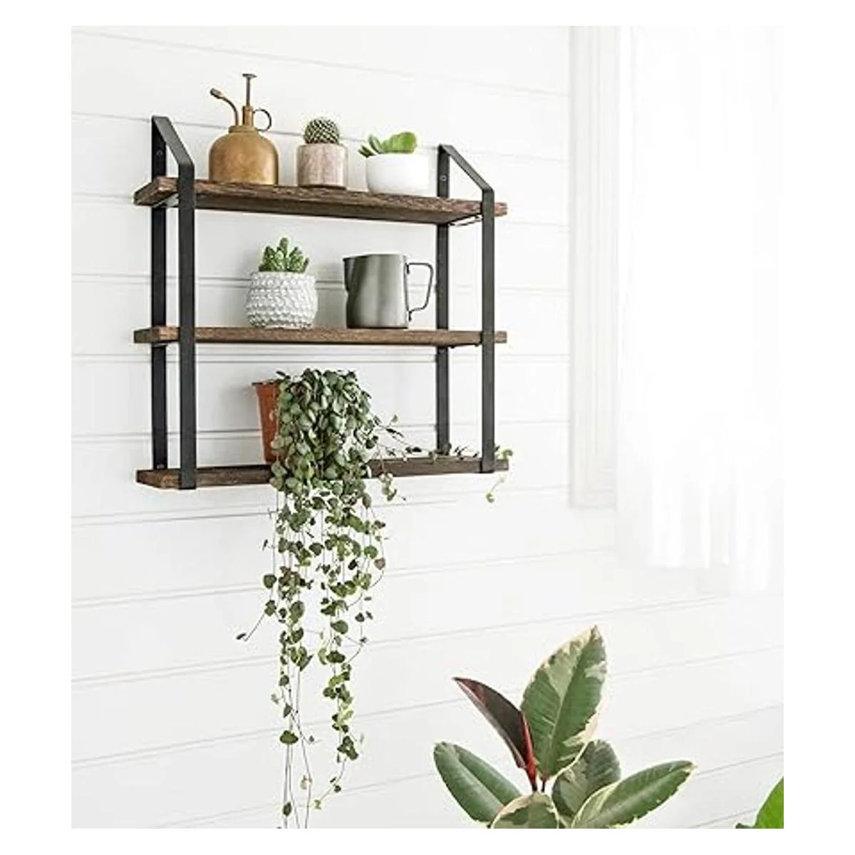 Mkono Estante de pared flotante de 3 niveles de 23.5_4