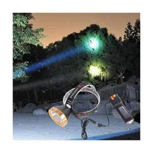 Yongkist Super brillante faro de alta potencia recargable_7