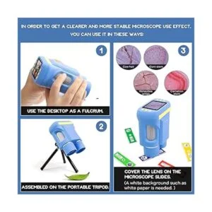 Andonstar AD122 Microscopio y telescopio para niños_5