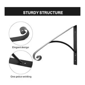 SCIEO Pasamanos negros de un solo escalón barandilla_6