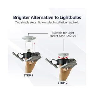 TRIBURST con sensor de movimiento de BellHowell Luz LED_2