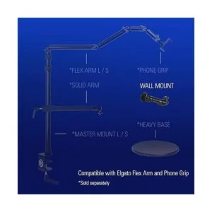 Elgato Soporte de pared brazo articulado para cámaras_2