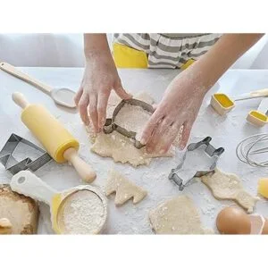 Baker Buddy Juego de 35 piezas para hornear con delantal_3