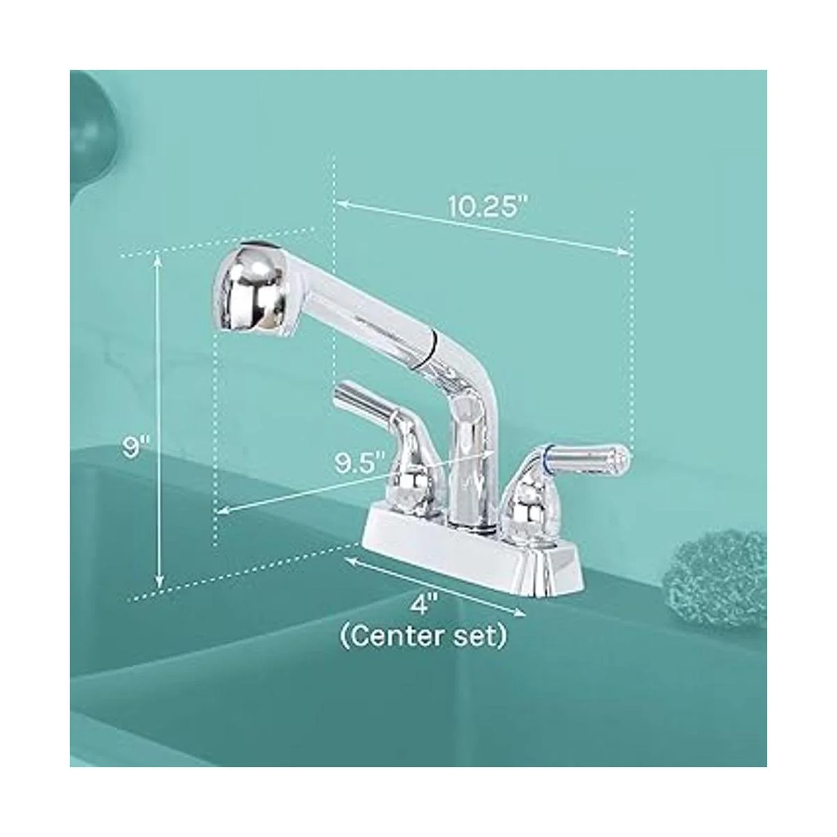 JS Jackson Supplies Grifo extraíble de doble mango_2
