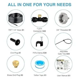 Misters para patio exterior sistema de refrigeración de_2