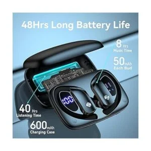 Auriculares inalámbricos Bluetooth 48 horas de_3