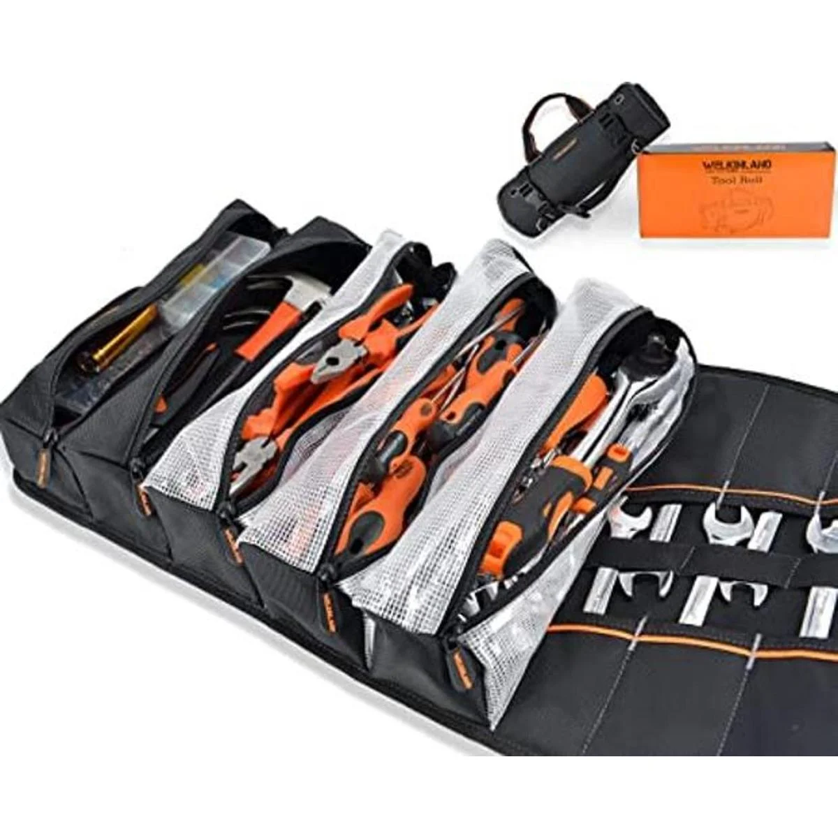 Rollo de herramientas para hombre bolsa enrollable de_1