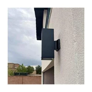 Luces de pared para exteriores E26 de aluminio impermeable_1