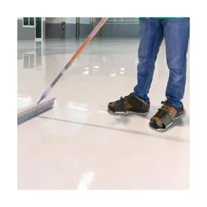 Leweio Zapatos de piso epoxi con pinchos de metal con_6