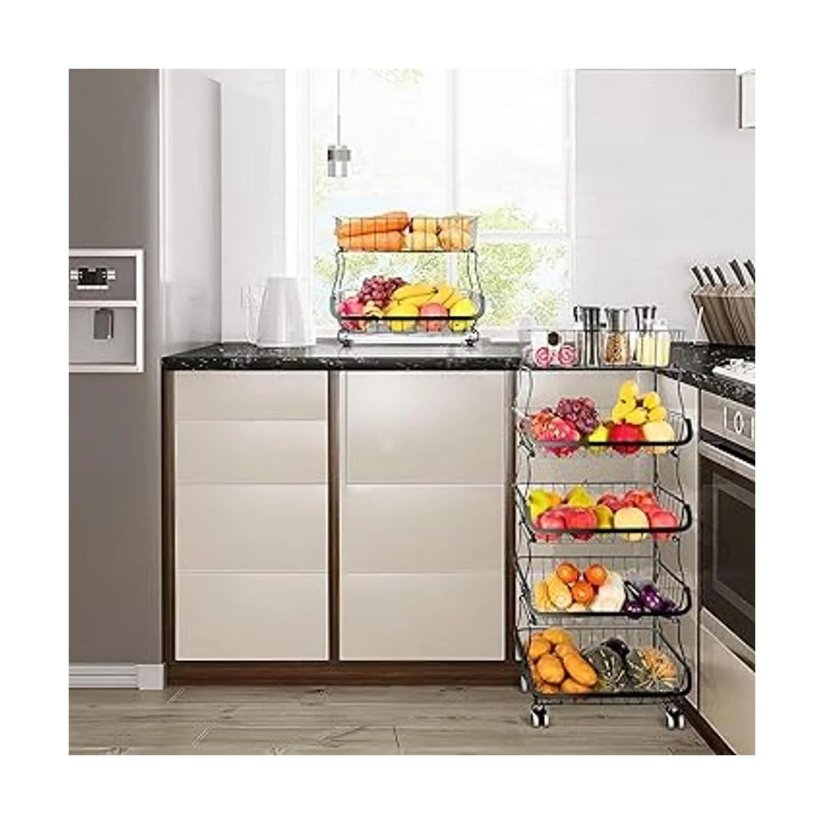 Cesta de almacenamiento de frutas y verduras 5 niveles_2