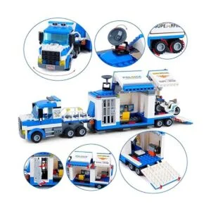 Kit de bloques de construcción de la estación de policía_5