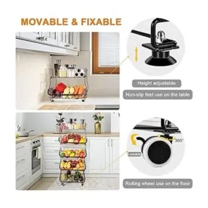 Cesta de almacenamiento de frutas y verduras 5 niveles_3