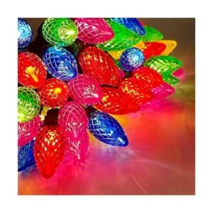 Paquete de 2 luces LED de Navidad conectables C9 100_3