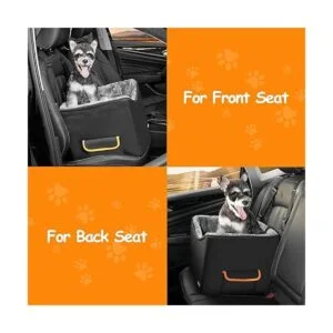UNICITII Lookout Asiento elevador de coche para perros_6