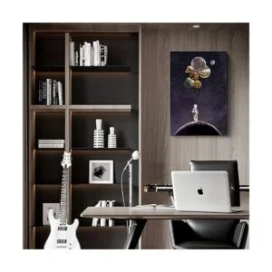 Arte de pared inspirador para la oficina espacio_5