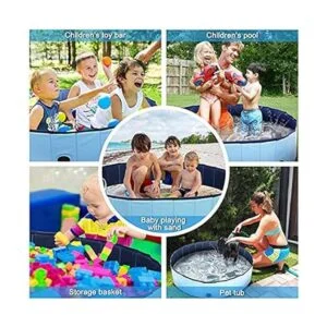 Onirii Piscina plegable para perros piscina portátil para_7