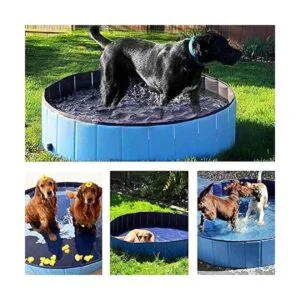 Onirii Piscina plegable para perros piscina portátil para_6