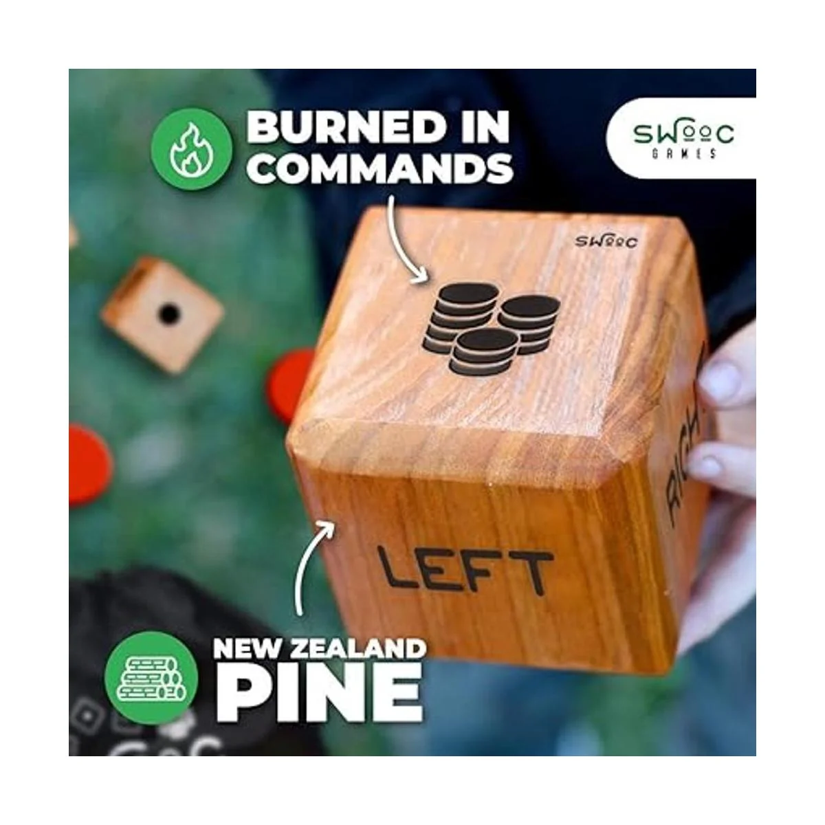 SWOOC Juegos Juego de dados gigante derecho central_4