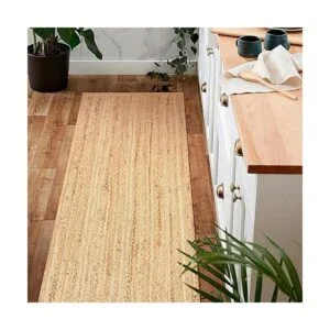 Ramanta Home Alfombra trenzada de yute de 24 x 72_4