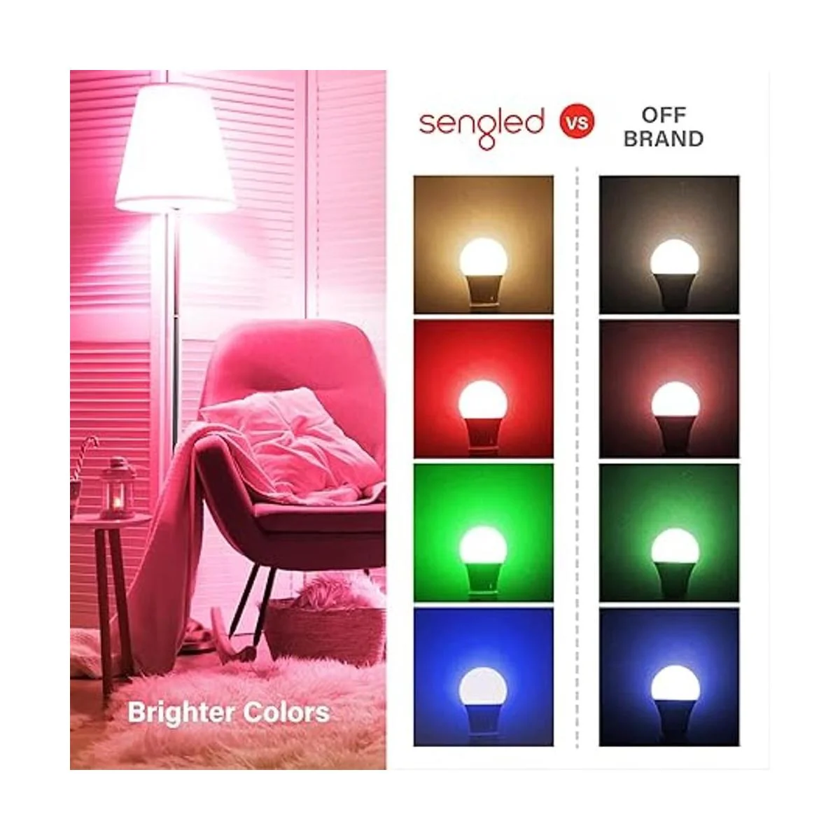 Sengled Bombilla Alexa que cambia de color bombillas_7