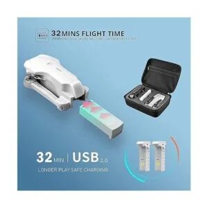 DRONEEYE Dron plegable 4DF10 con cámara 1080P para_3