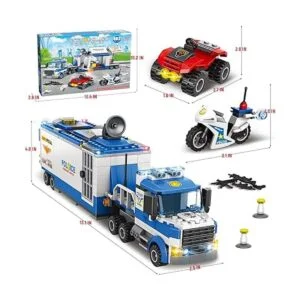 Kit de bloques de construcción de la estación de policía_6