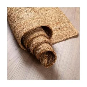 Ramanta Home Alfombra trenzada de yute de 24 x 72_6