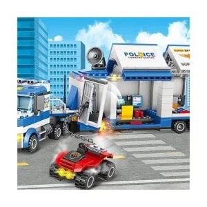 Kit de bloques de construcción de la estación de policía_3