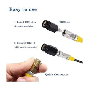 Adaptador directo de cilindro de tanque de co2 para_4