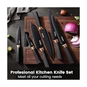 Juego de cuchillos con soporte acrílico juego de bloques_6