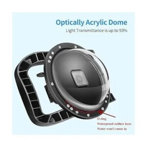 DF Puerto de domo para GoPro Hero 11 negroHero 10_3