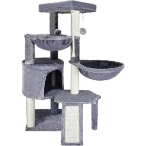 Xin rbol para gatos de tres capas con condominio para_1