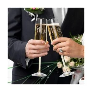 Juego de 4 piezas de flautas y servidor de pasteles_4