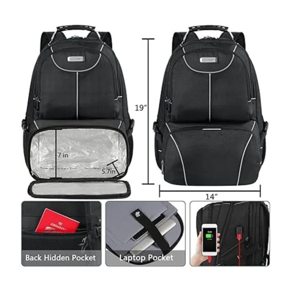 Bolsa de almuerzo mochila térmica térmica térmica_6