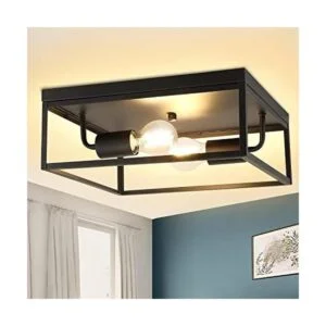 DLLT Lámpara de techo industrial de metal empotrado de 13_1