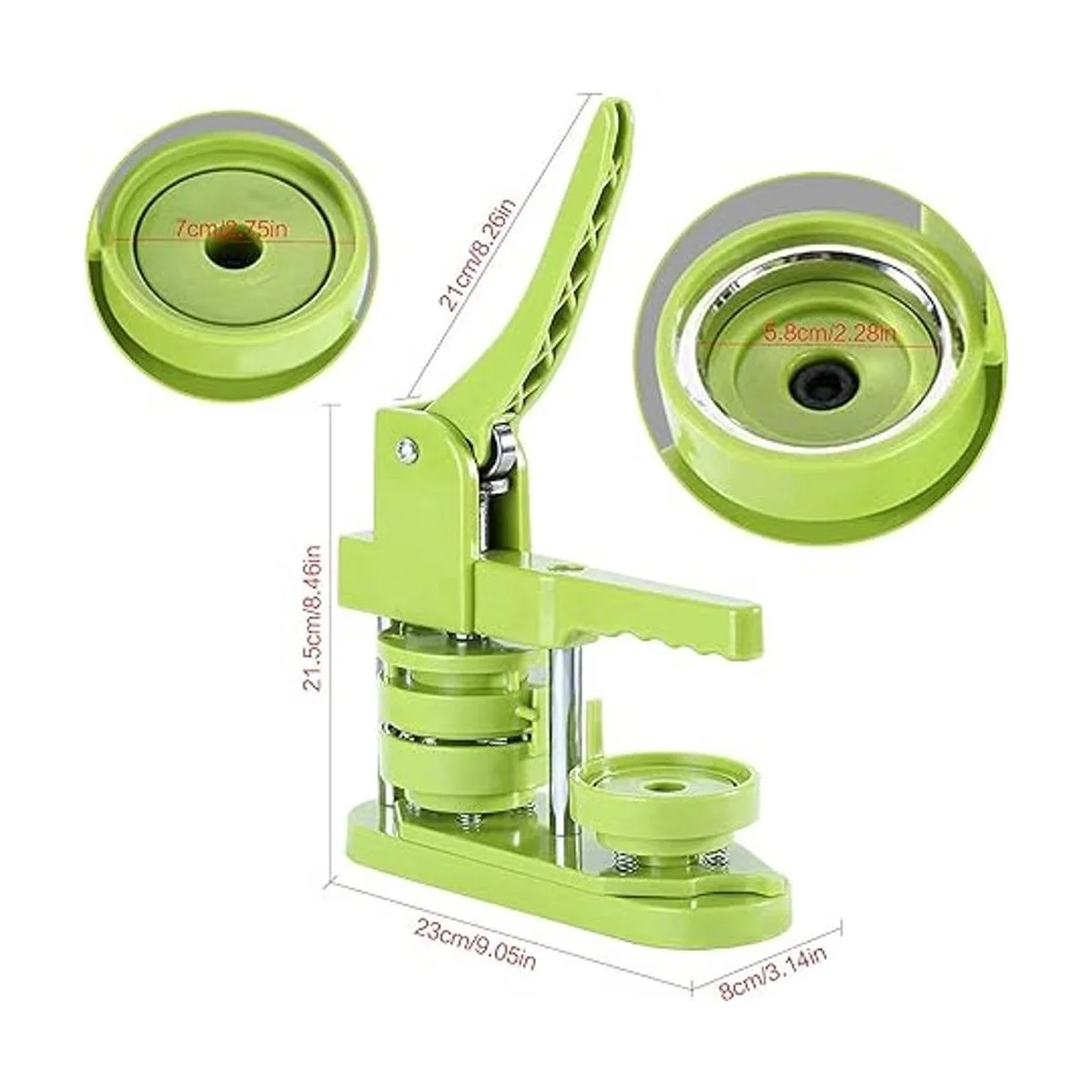 FOLCONROAD Máquina para hacer botones de 2.283 in 2.25_5