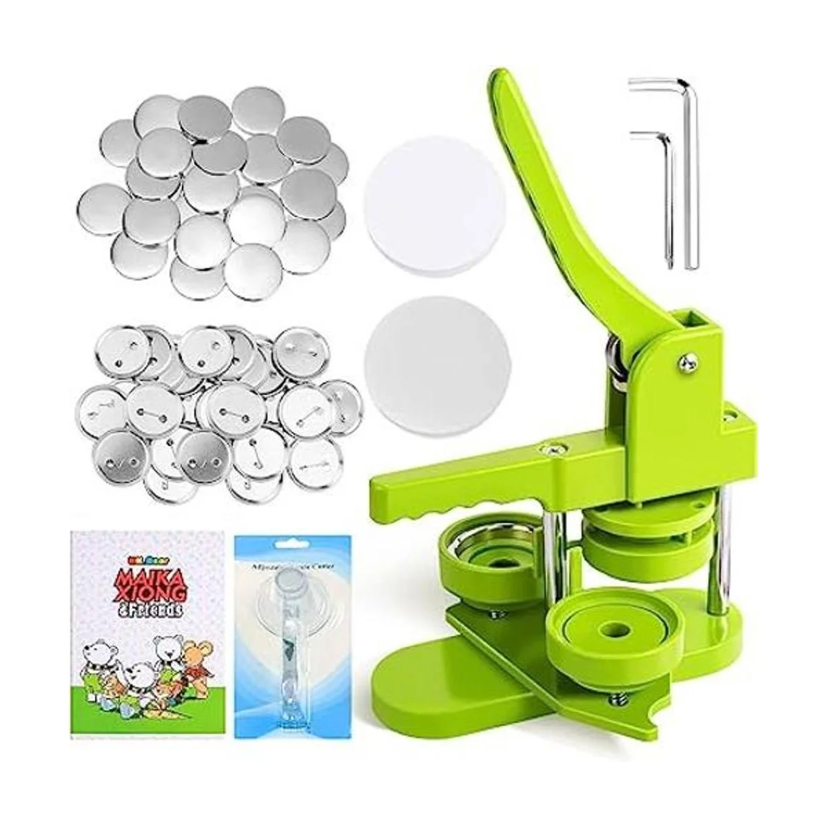 FOLCONROAD Máquina para hacer botones de 2.283 in 2.25_1