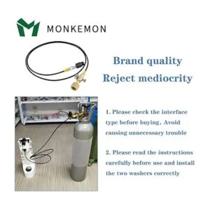 Adaptador directo de cilindro de tanque de co2 para_6