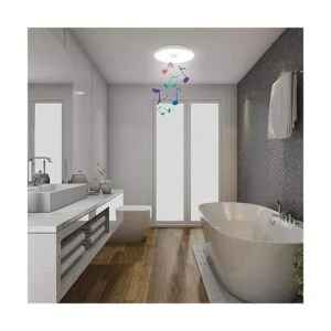 HOREVO Lámpara de techo de música mejorada con altavoz_2