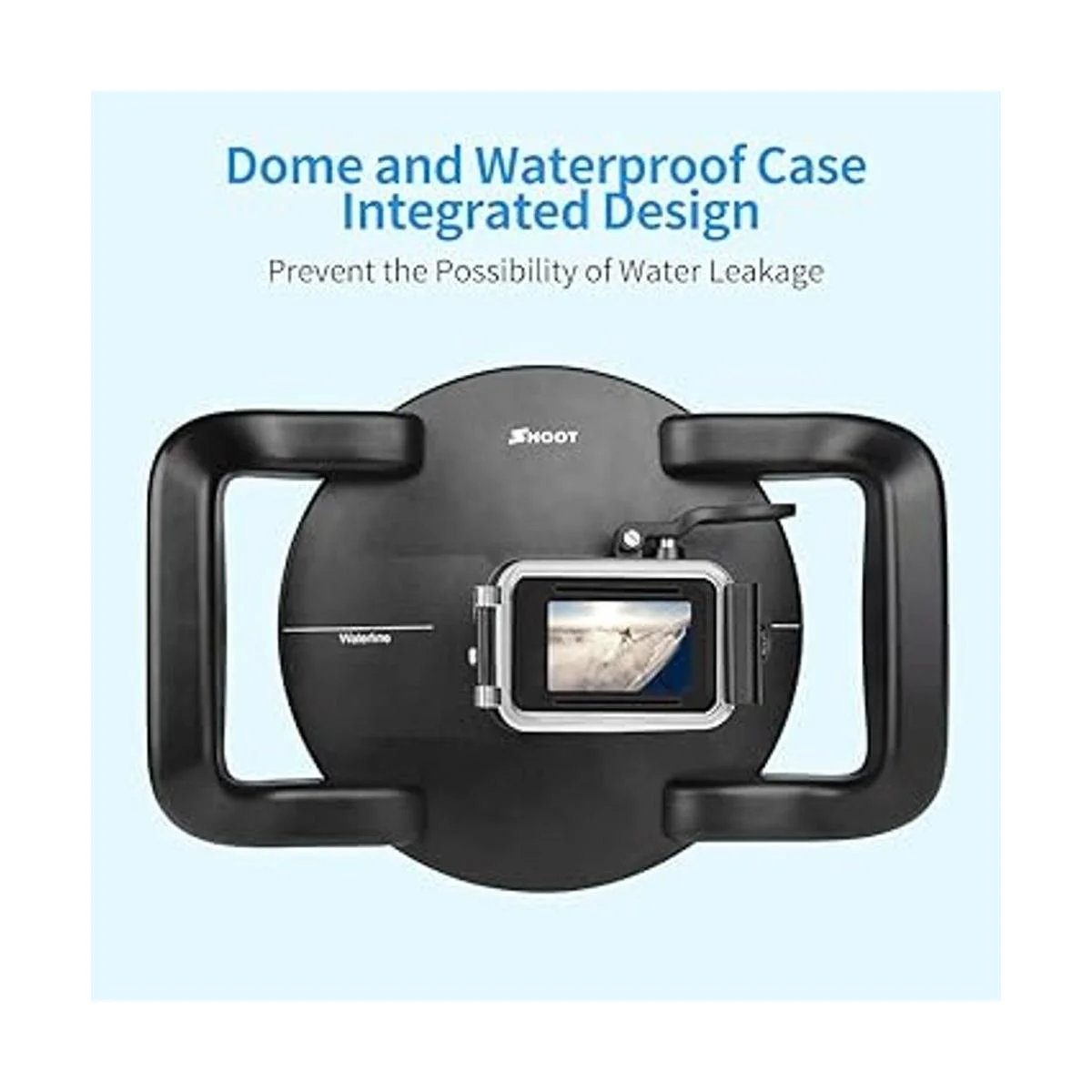 DF Puerto de domo para GoPro Hero 11 negroHero 10_2