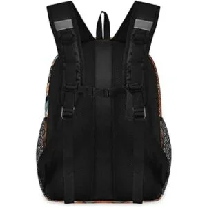 ALAZA Patrón geométrico indio tribal azteca con calaveras_6