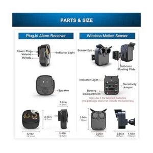 Alarma de entrada Alarma inalámbrica de largo alcance de_6