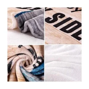 To My Girlfriend Gifts Manta para novia con texto en_6