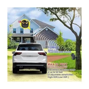 Alarma de entrada Alarma inalámbrica de largo alcance de_4