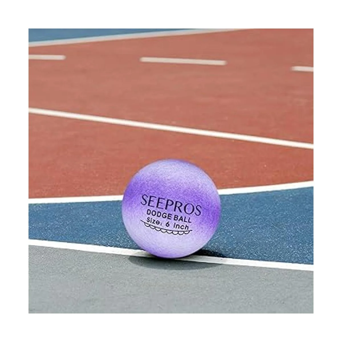 SEEPROS Juego de 6 bolas de espuma Piel suave rebote_5