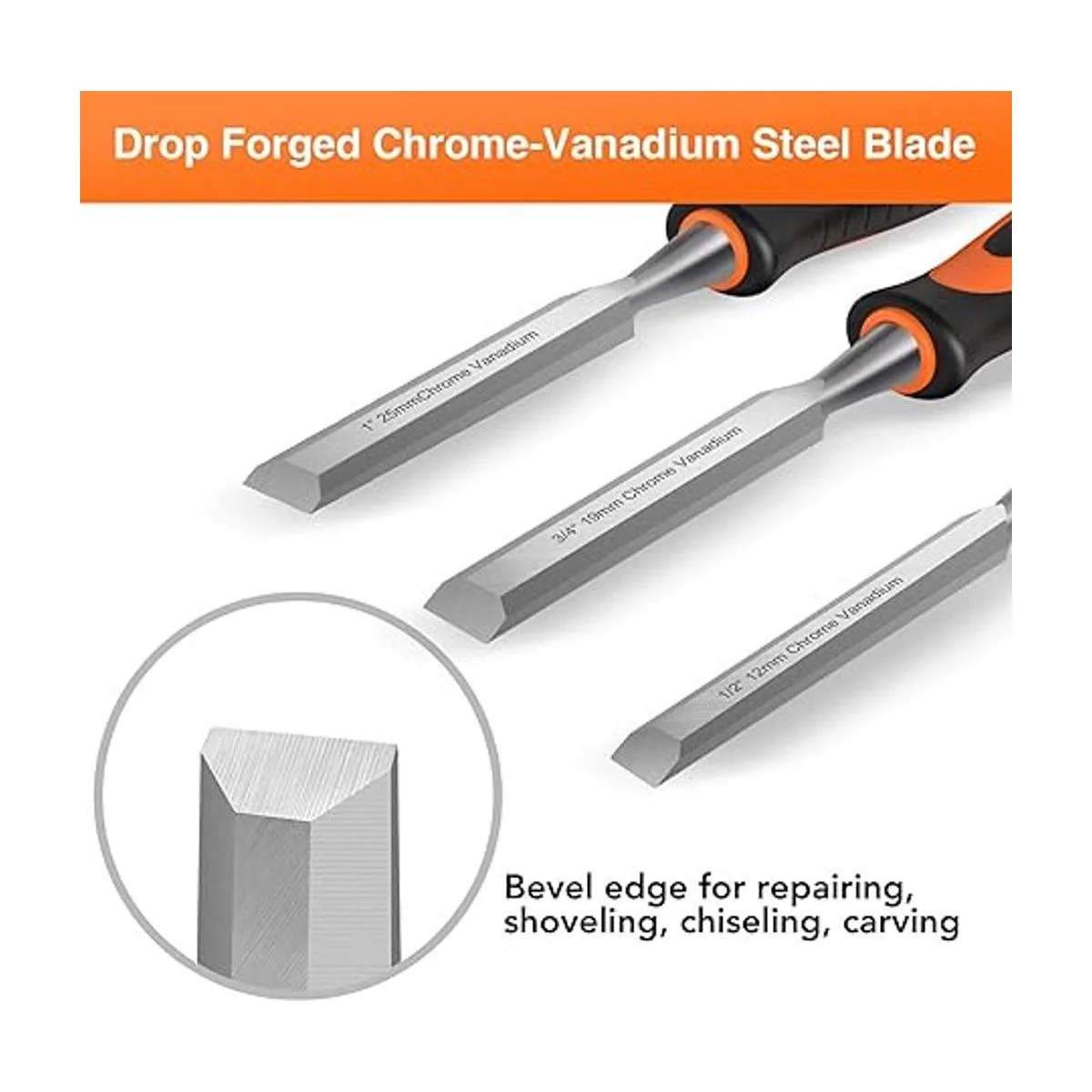 ENERTWIST Juego de cinceles de madera de 13 piezas juegos_3