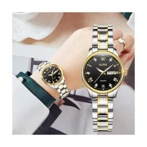 OLEVS Relojes dorados para mujer relojes de pulsera de_2