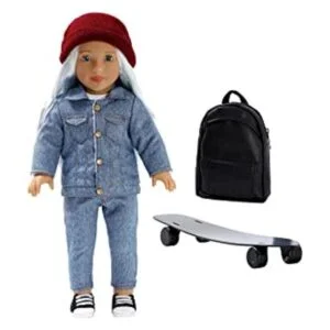 DOLLFUN World Girls Juego de muñecas de moda de 18_1