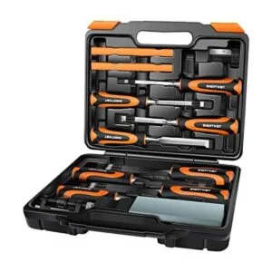 ENERTWIST Juego de cinceles de madera de 13 piezas juegos_1